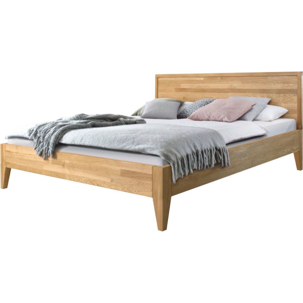 andas Bett »Runa«, aus massivem Eichenholz, in verschiedenen Liegeflächen erhältlich