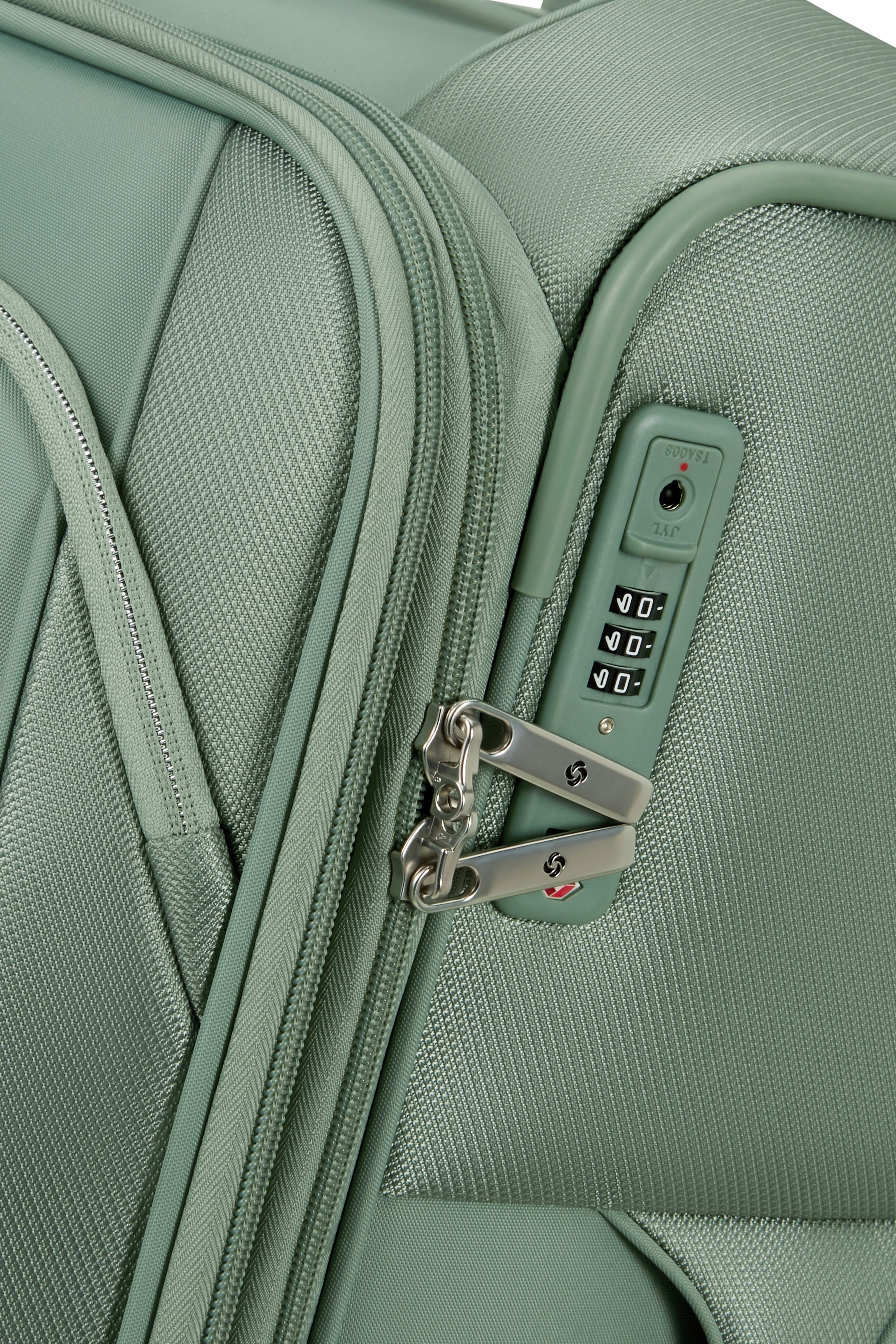 Samsonite Weichgepäck-Trolley »RE-LITE, verschiedene Größen und Farben« Set, mit 2 Packwürfeln, 2 Stk. tlg. 79 l 4 Rollen Unisex Koffer, arretierbares, versenkbares Druckknopf-Trolleysystem