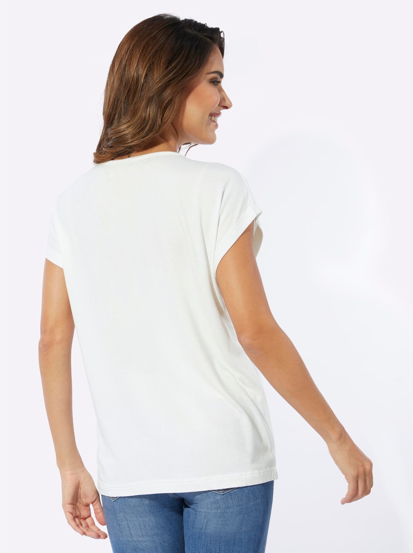 Classic Basics Rundhalsshirt »Rundhals-Shirt«, (1 tlg.)