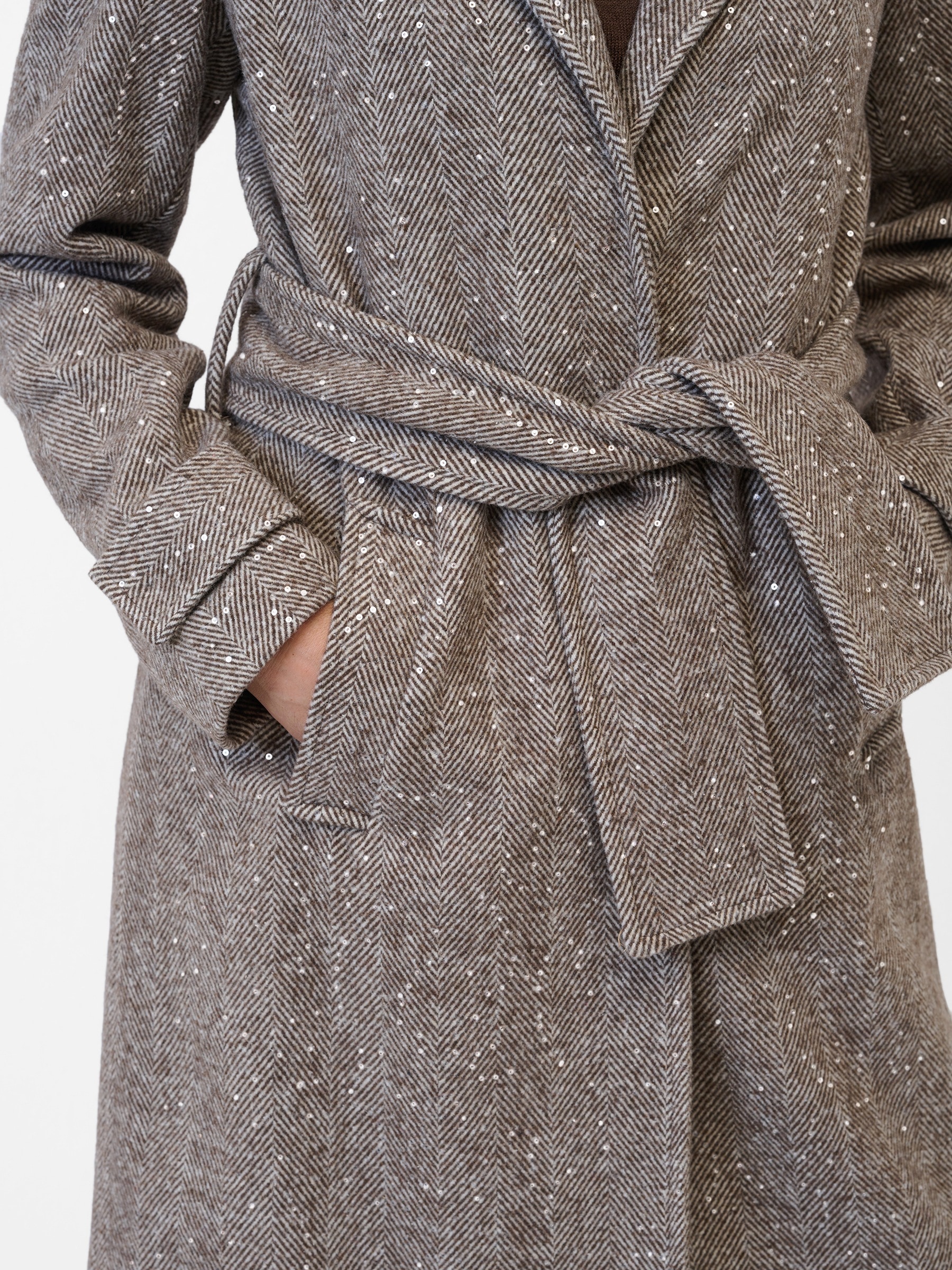 RICANO Langmantel »Mantel Dafne« Handgefertigt, Made in Italy