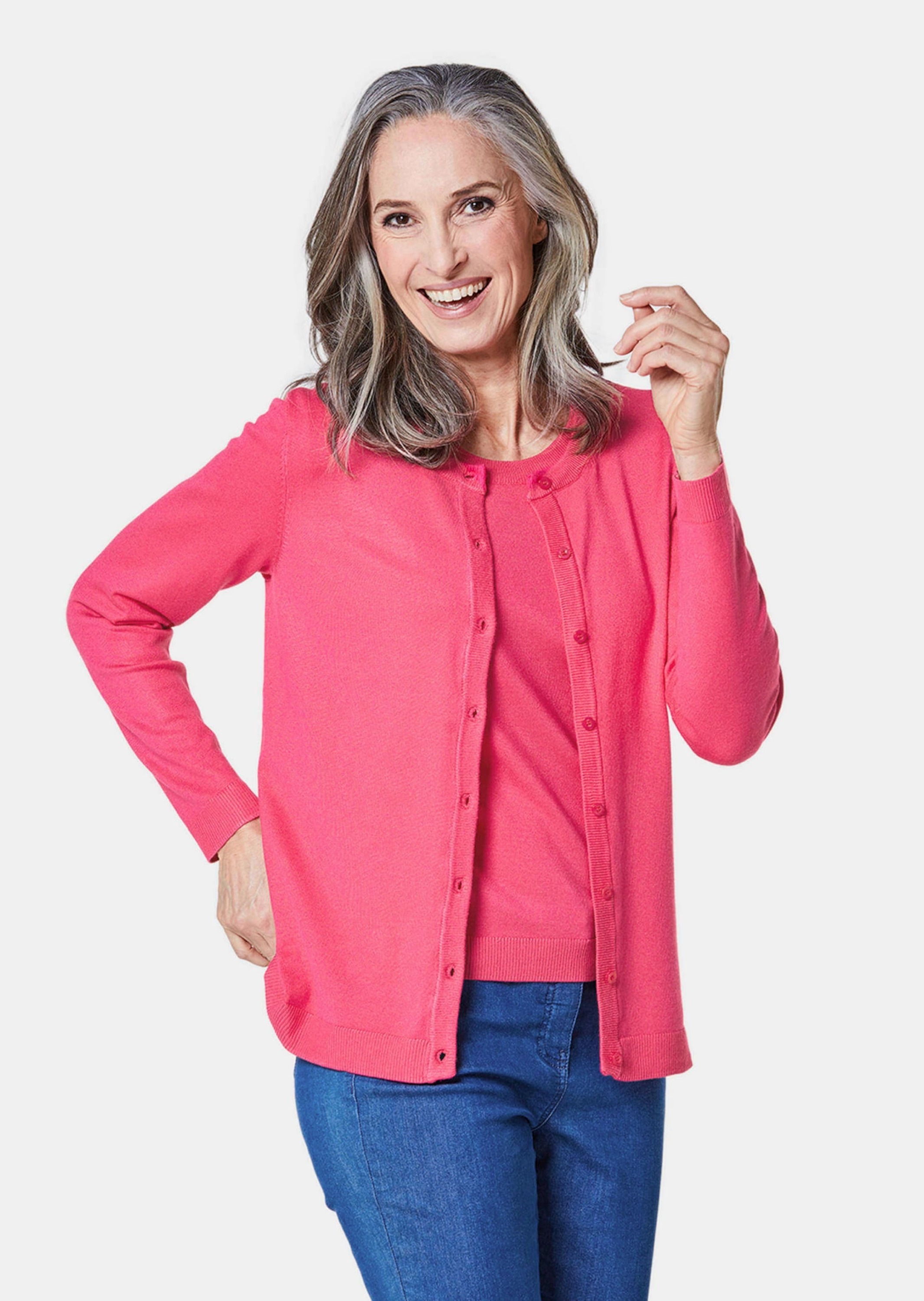 GOLDNER Strickpullover »Kurzgröße Strickset« keine/nicht relevant