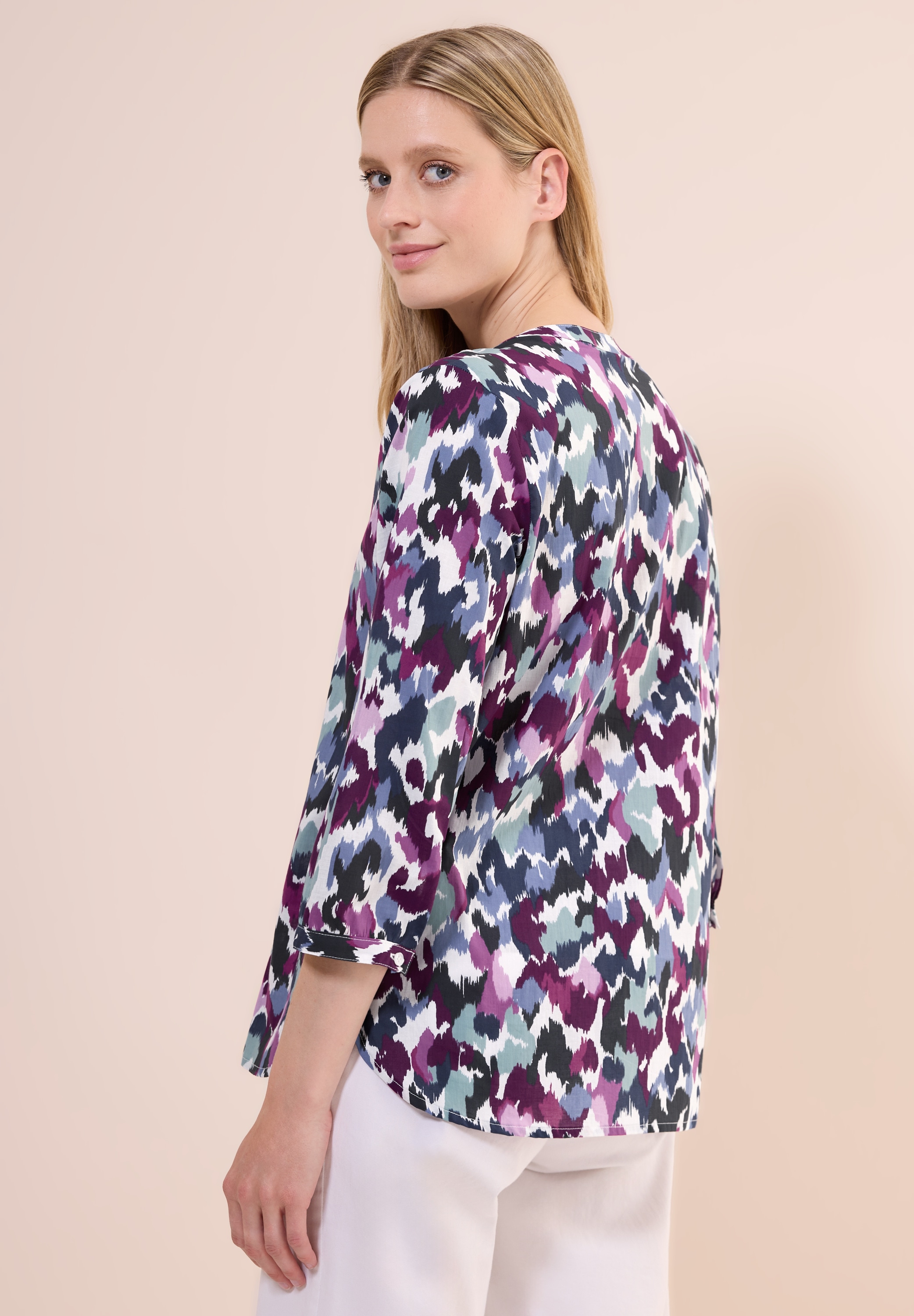 Cecil Druckbluse, mit grafischem Muster