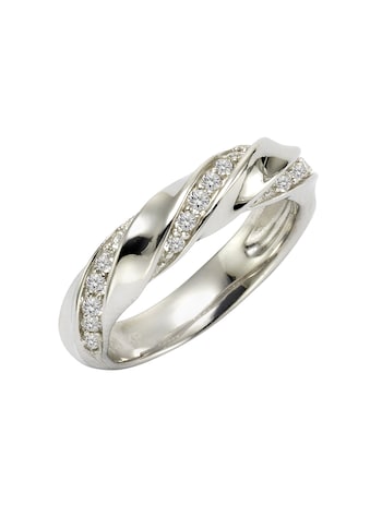 Zeeme Fingerring »925/- Sterling Silber Zirkonia weiß«, Ring kaufen