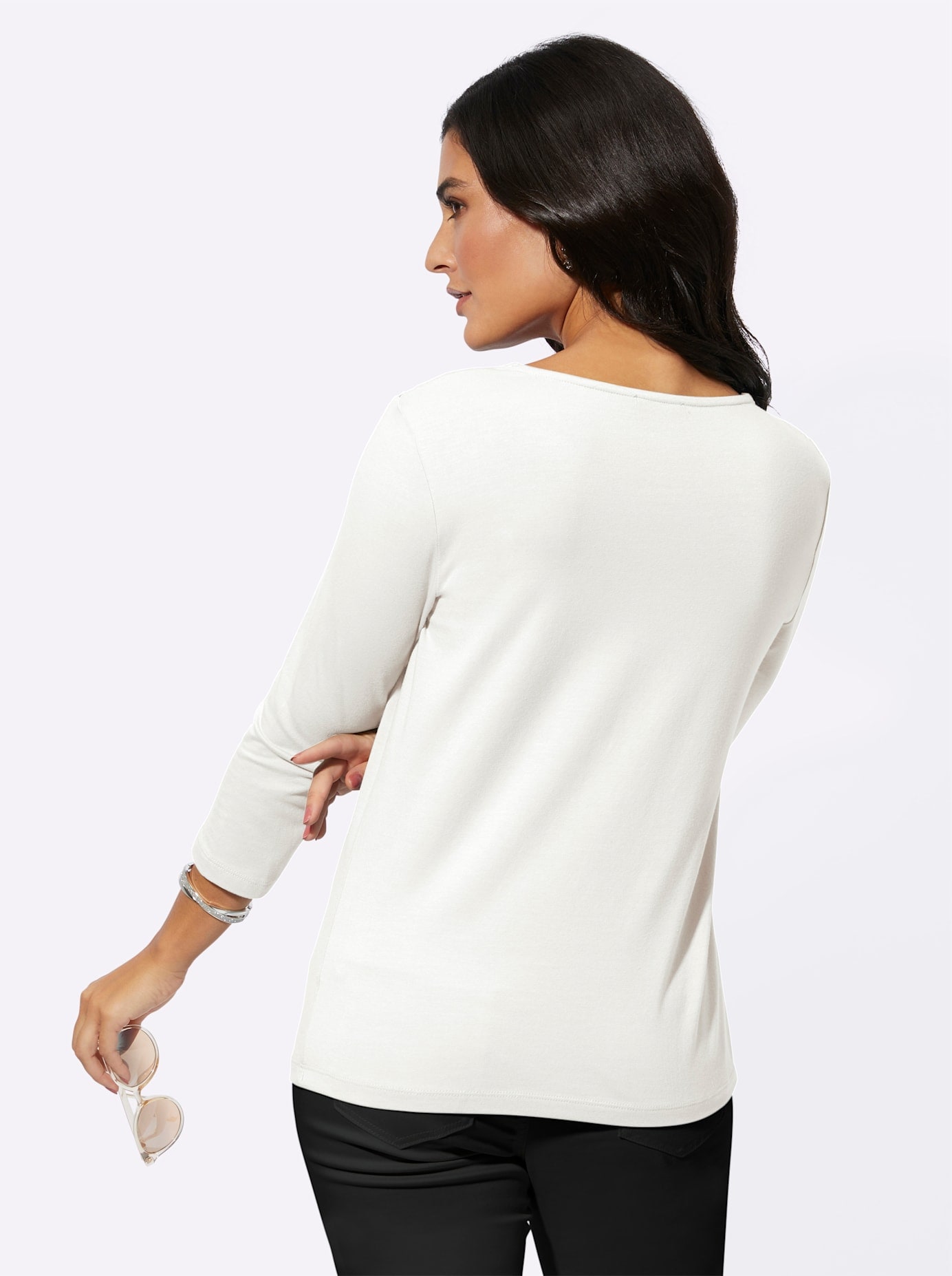 creation L 3/4-Arm-Shirt »Modal-Mix-Shirt«, (1 tlg.)