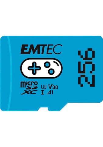 EMTEC Speicherkarte »Gaming microSD 256 GB«, (UHS Class 1 100 MB/s Lesegeschwindigkeit) kaufen