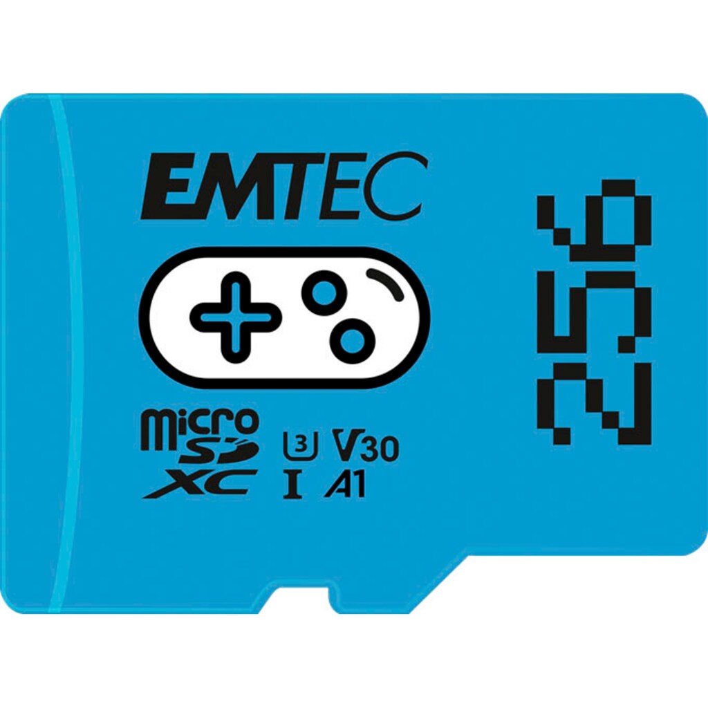 EMTEC Speicherkarte »Gaming microSD 256 GB«, (UHS Class 1 100 MB/s Lesegeschwindigkeit)