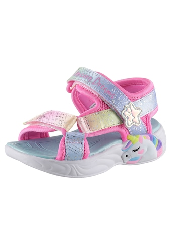 Sandale »UNICORN DREAMS SANDAL MAJESTIC BLISS, Blinkschuh«, leuchtet bei jedem Schritt