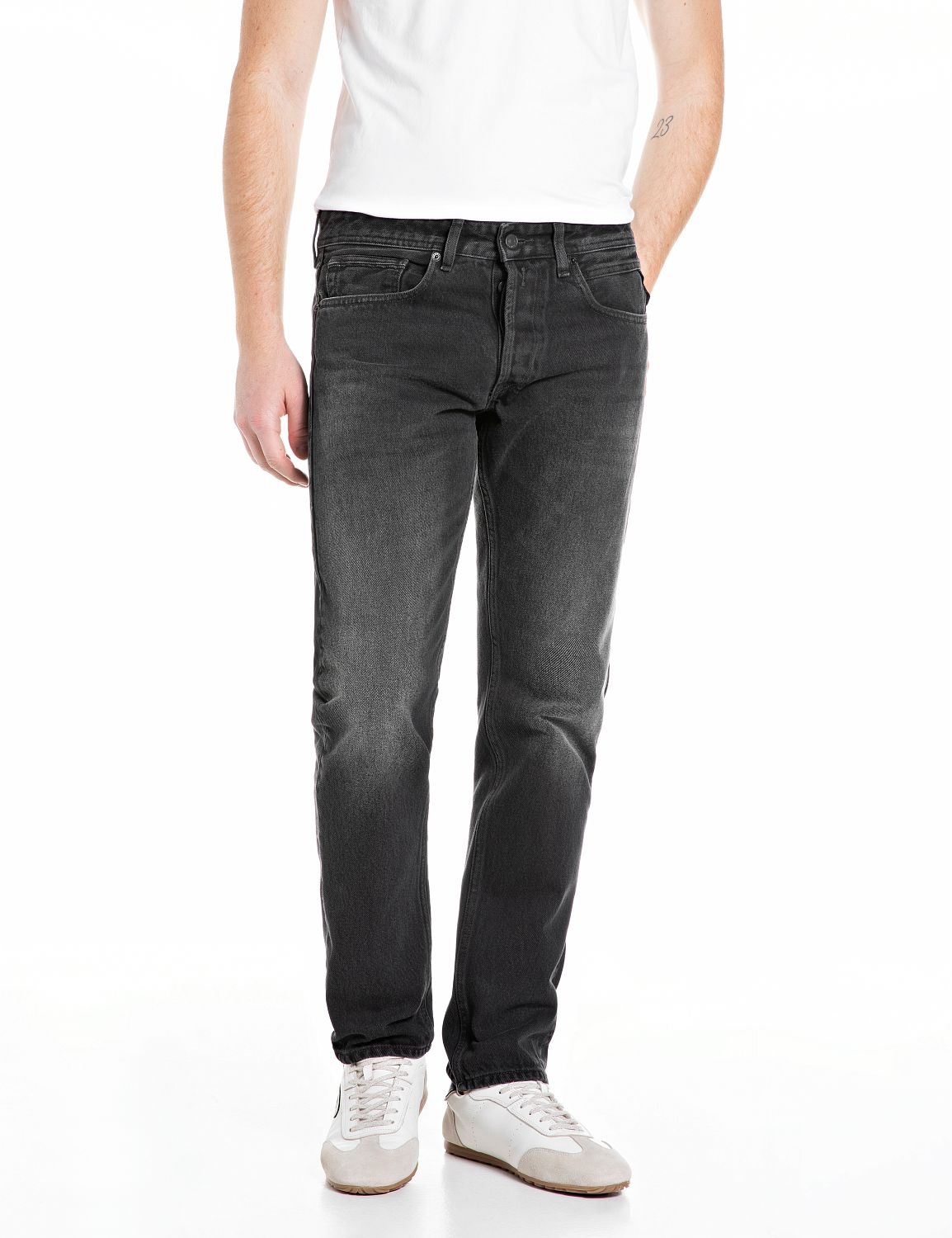Replay Straight-Jeans »GROVER« in vielen verschiedenen Waschungen, mit Stretch