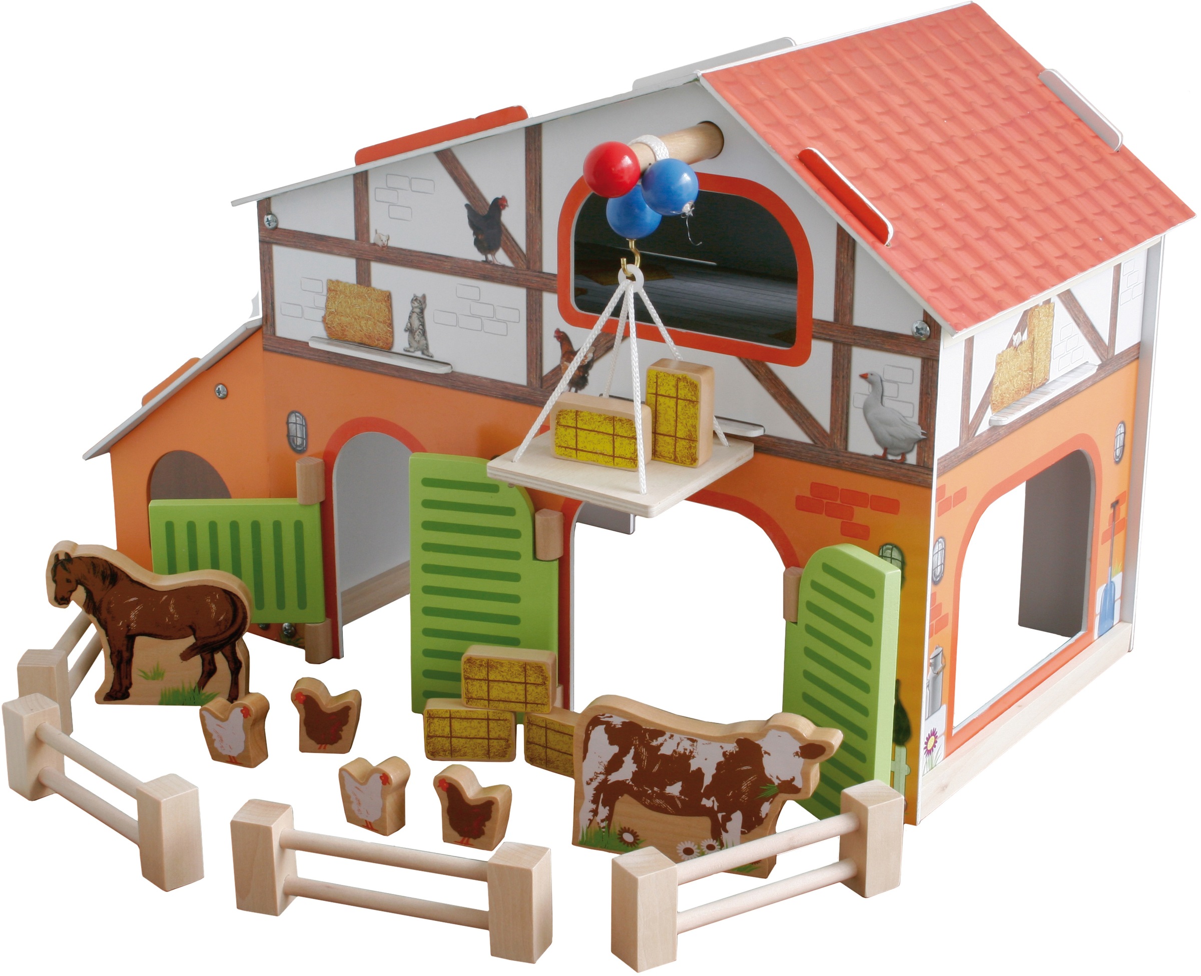 roba® Spielwelt »Farm«, aus Holz