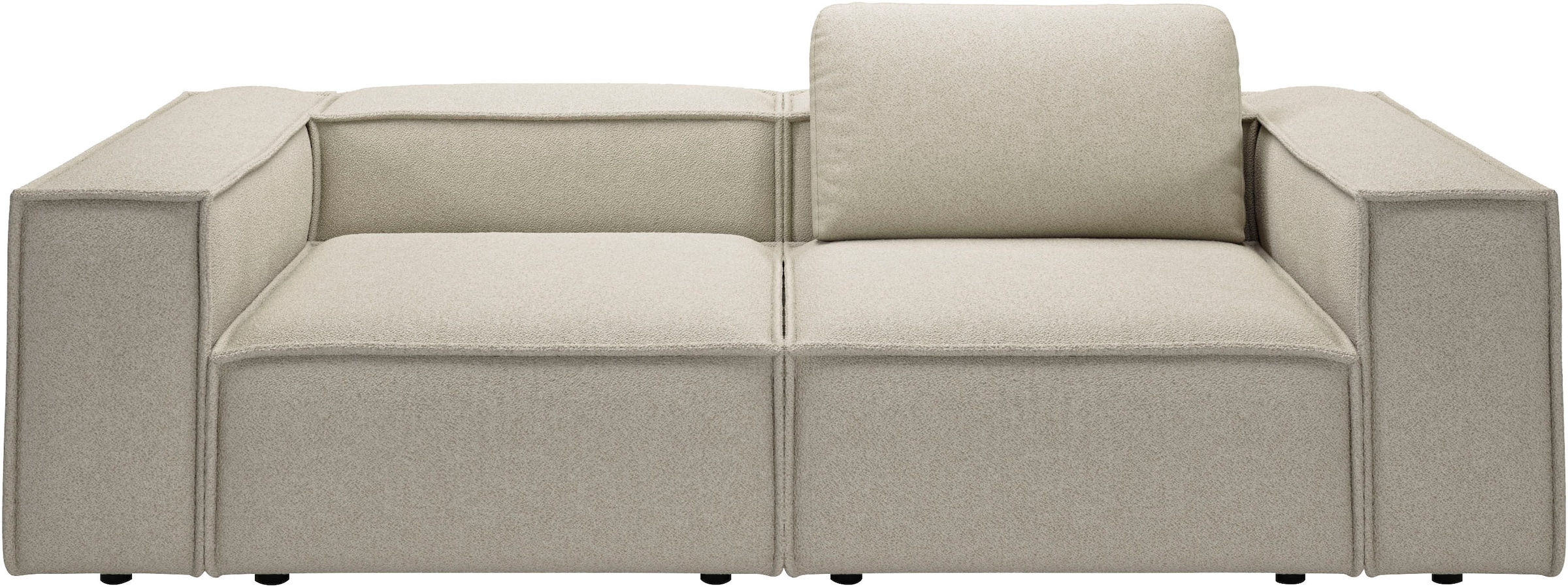 Places of Style 2-Sitzer »Watertown, modernes Sofa 246 cm breit, auch in Feincord«, stilvolles Sofa für 2 Personen mit extra breiter Sitzfläche