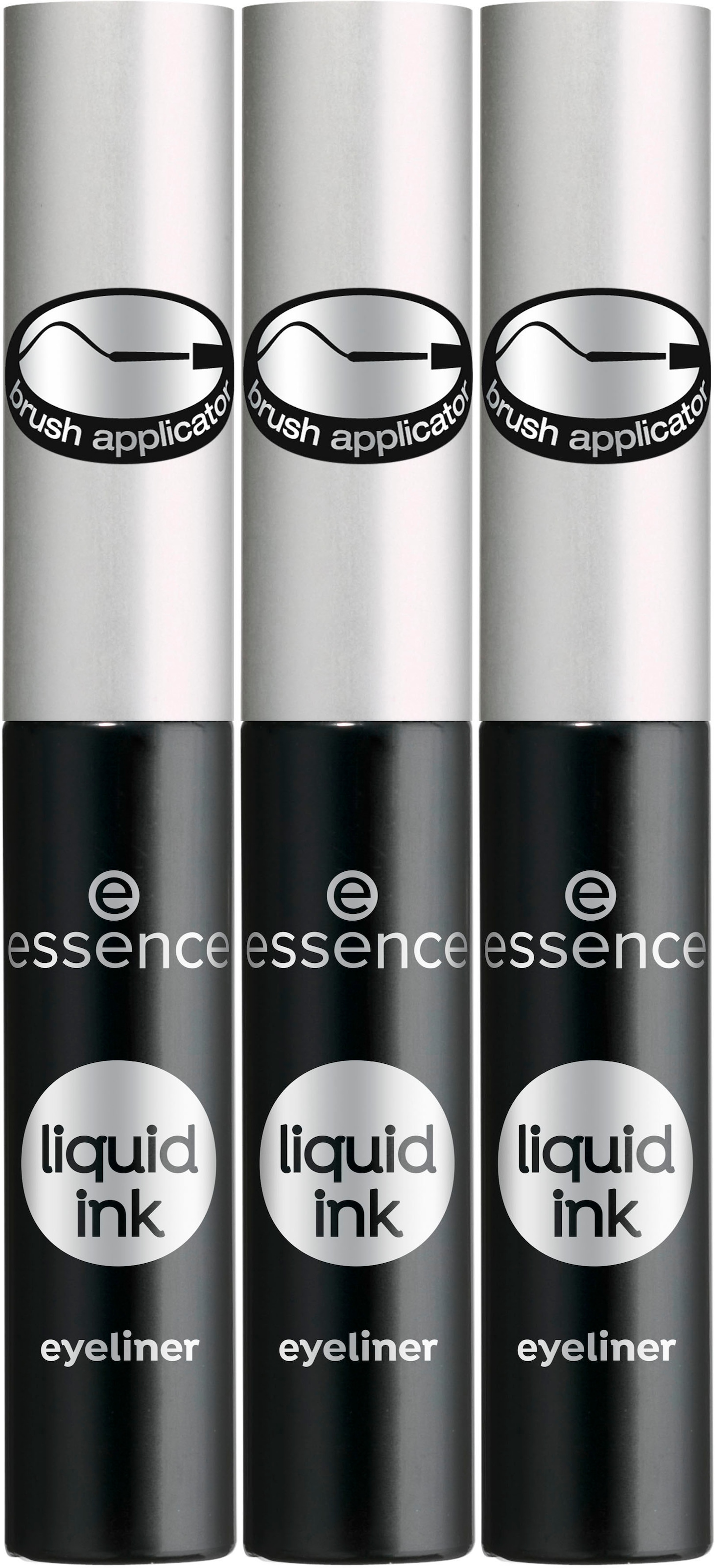 Essence Eyeliner »liquid ink (Set, bei 3 eyeliner«, tlg.) ♕