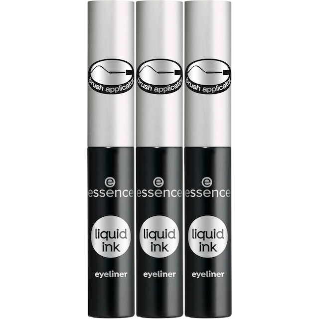 Essence Eyeliner »liquid ink eyeliner«, (Set, 3 tlg.) bei ♕