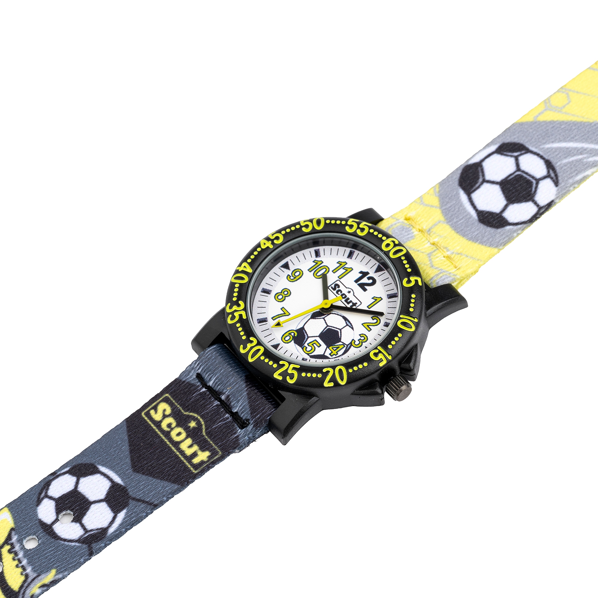 Scout Quarzuhr »Fußball« Armbanduhr, Kinderuhr, Junge, analog