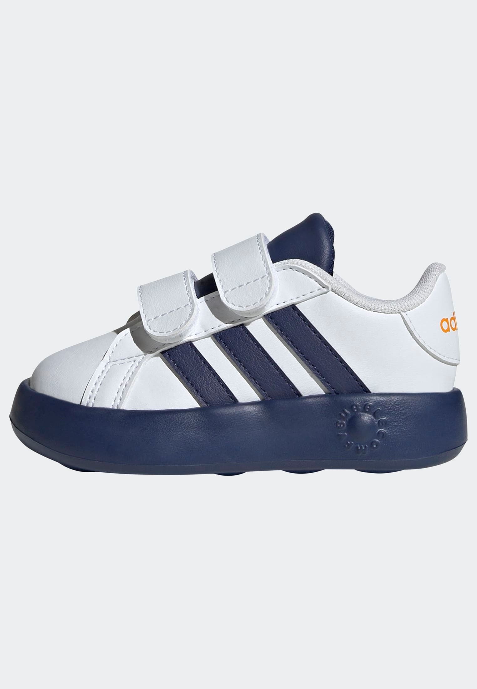 adidas Sportswear Klettschuh »GRAND COURT 2.0 KIDS«, Design auf den Spuren des adidas Superstar, für Kinder