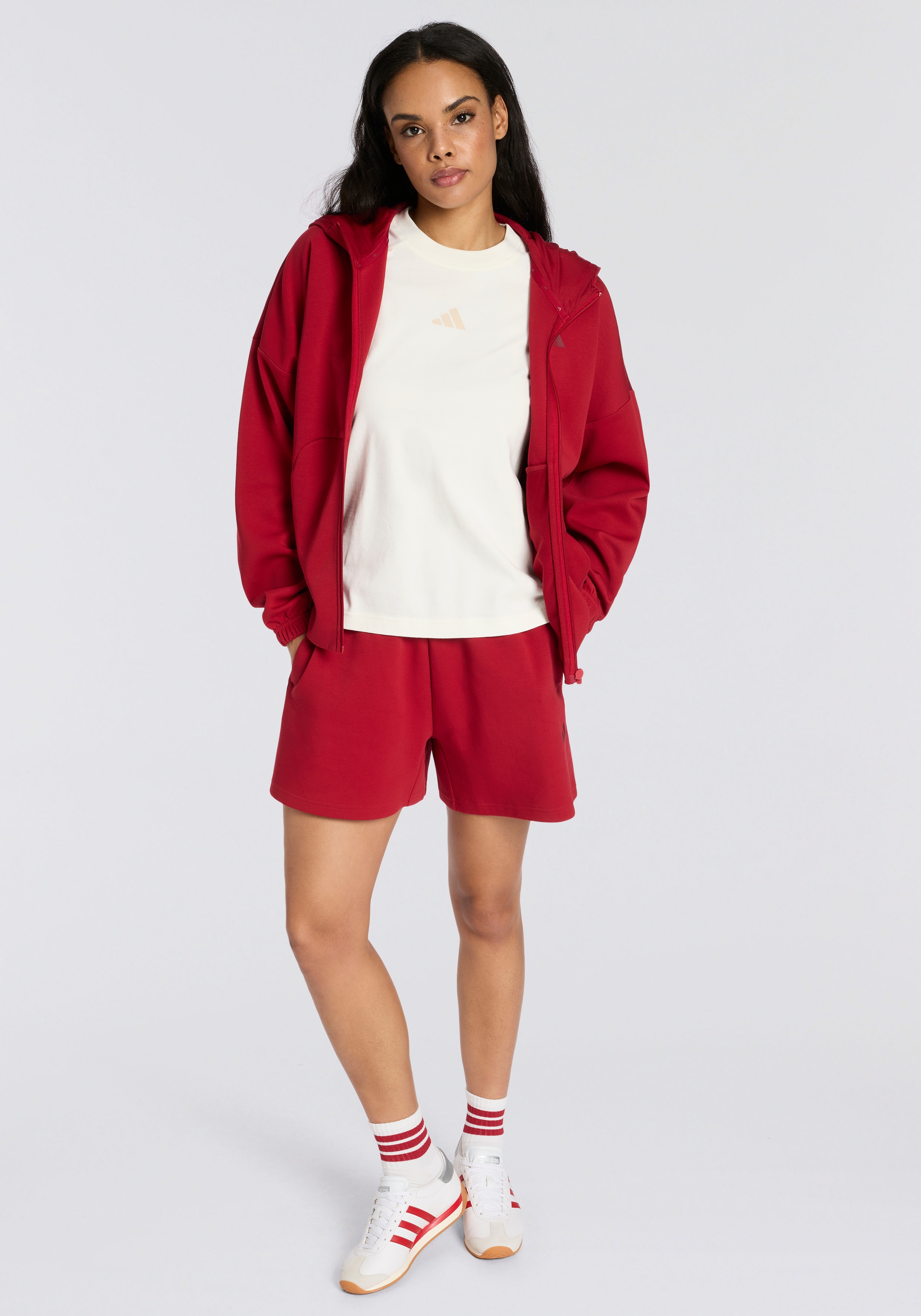 adidas Sportswear Kapuzensweatshirt »W FI SL FZ HD«
