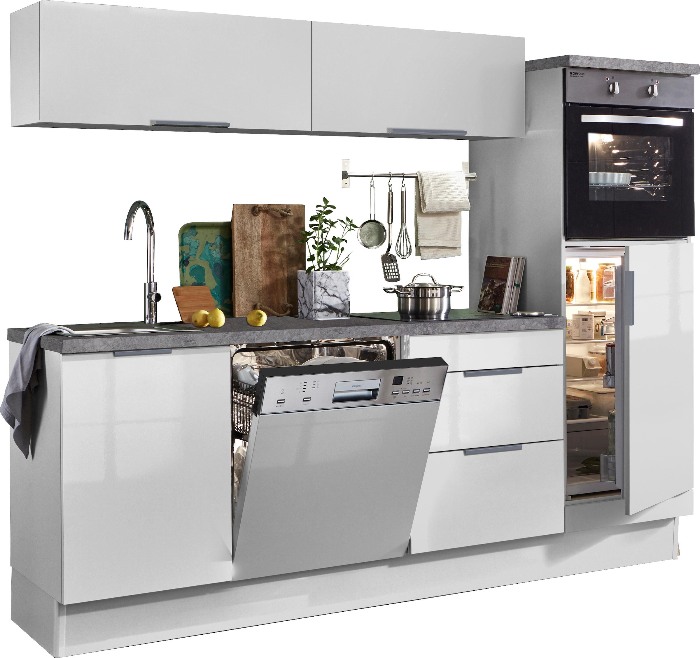 OPTIFIT Küchenzeile »Tara«, 240 kaufen mit Breite cm Soft-Close-Funktion, Vollauszug E-Geräte, ohne und bequem