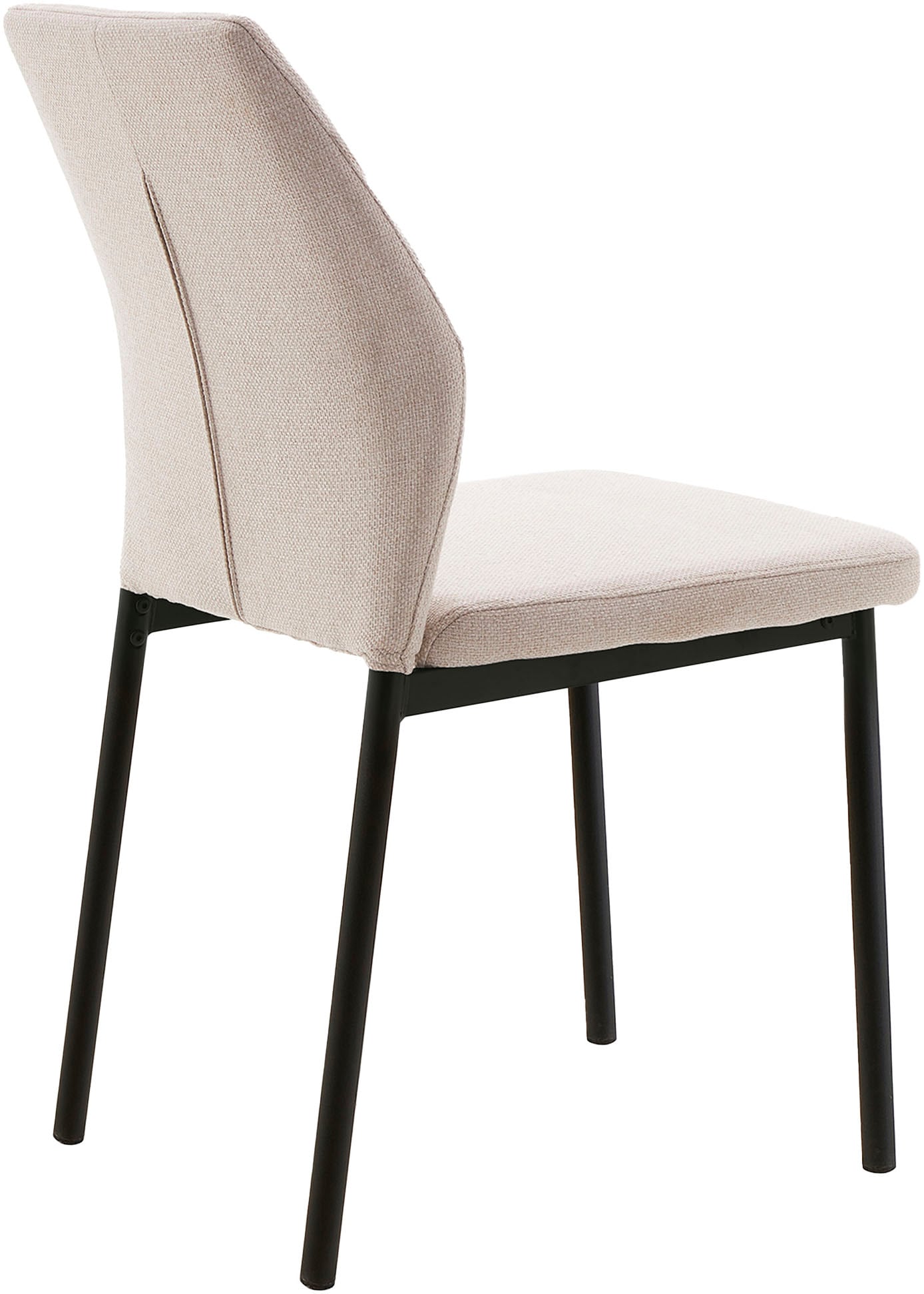 OTTO home Esszimmerstuhl »Lumos«, (Set), 2 St., Webstoff, Webstoff in vielen Farben erhältlich mit stabilem Metalluntergestell