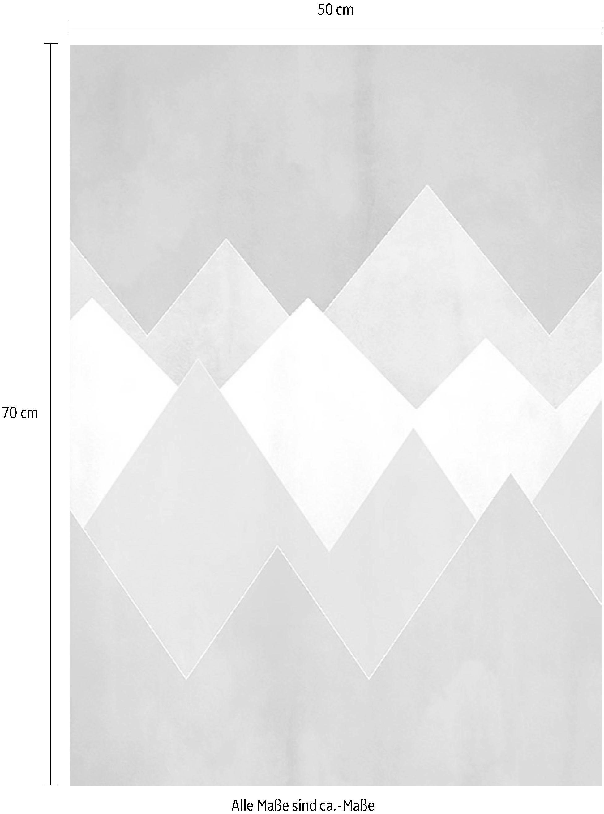 Komar Bild »Sunrise Mountain Gentle«, Natur, (1 St.), Wandbild zur Dekoration - ohne Rahmen