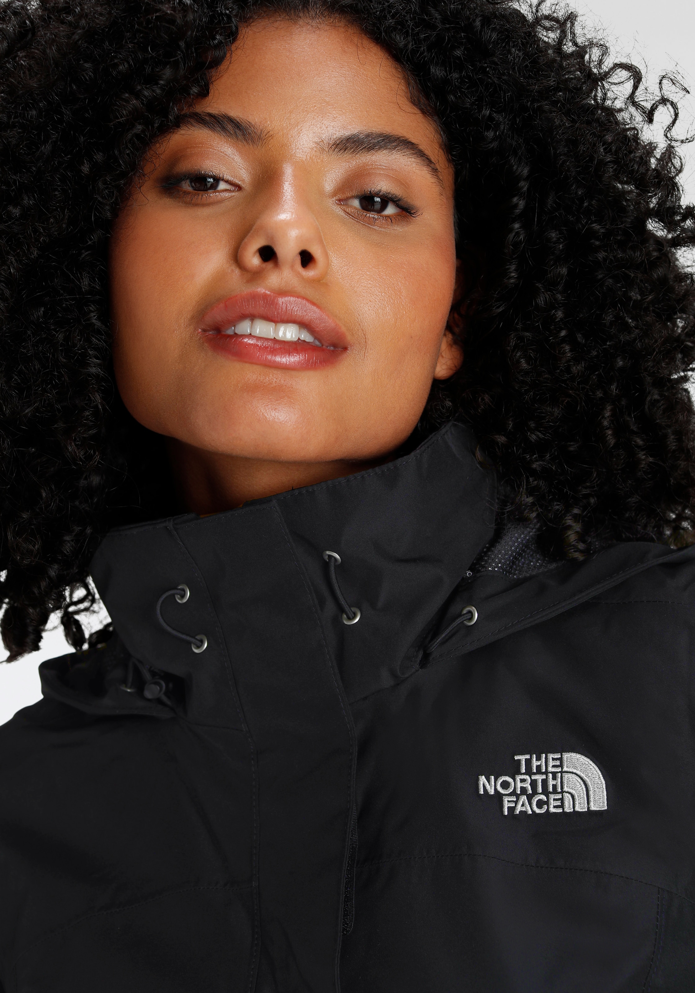 The North Face Funktionsjacke »W SANGRO JACKET - EU«, (1 St.), mit Kapuze, Wasserdicht & Atmungsaktiv