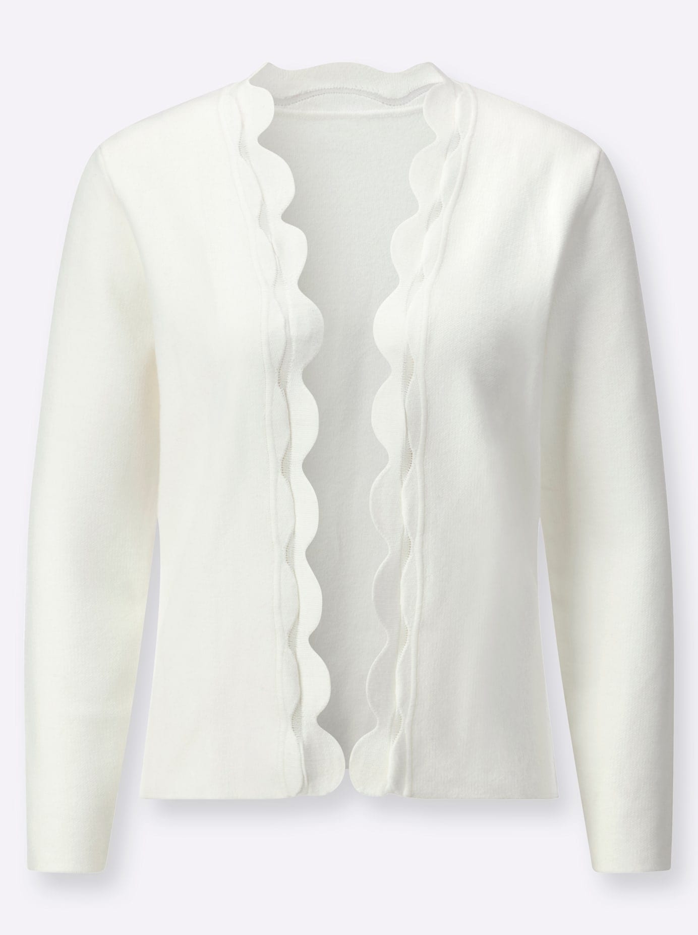 creation L Jacquardstrickjacke