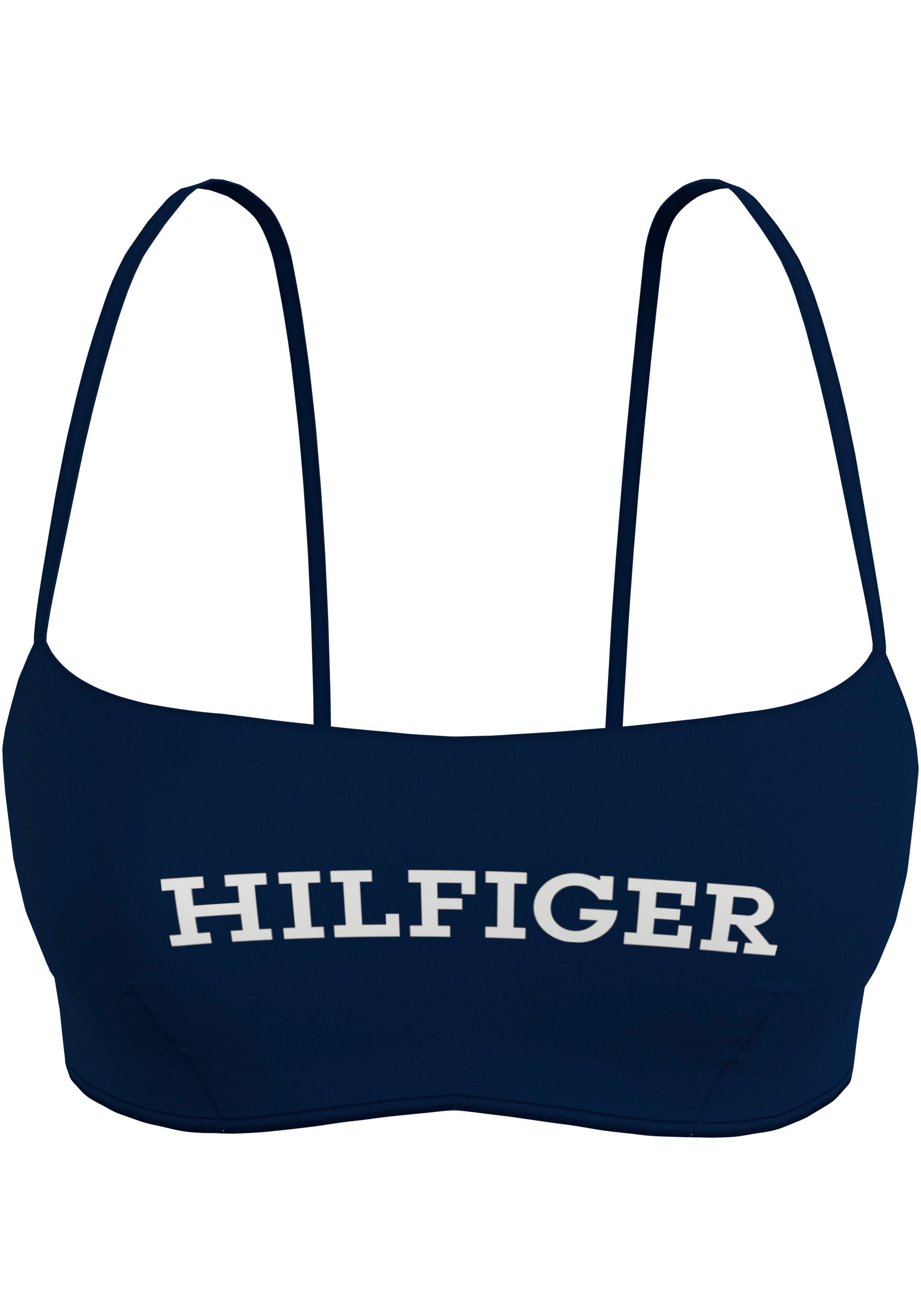Tommy Hilfiger Swimwear Bustier-Bikini-Top »BRALETTE«, mit Logo-Schriftzug