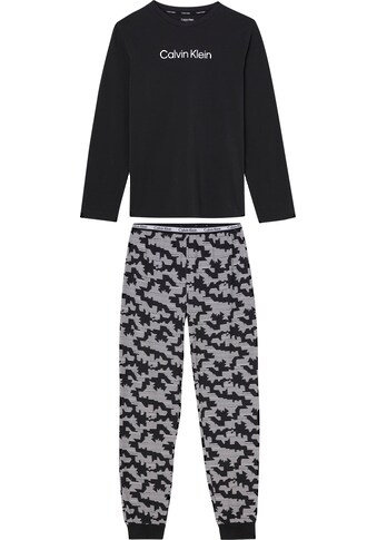 Calvin Klein Pyjama, (2 tlg.), mit grafisch gemusterter Hose kaufen