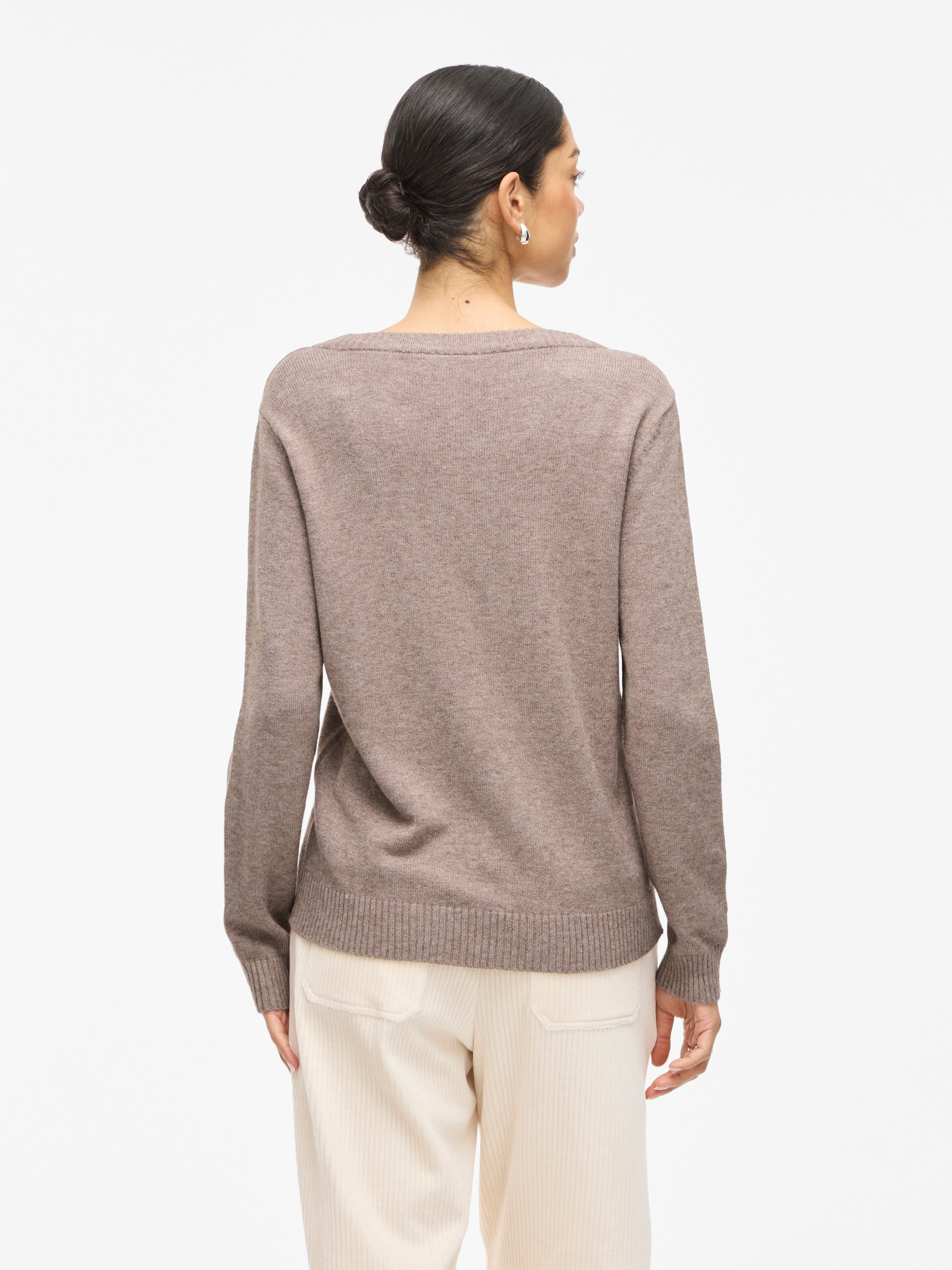 Vila Rundhalspullover »VIRIL O-NECK L/S KNIT TOP - NOOS«