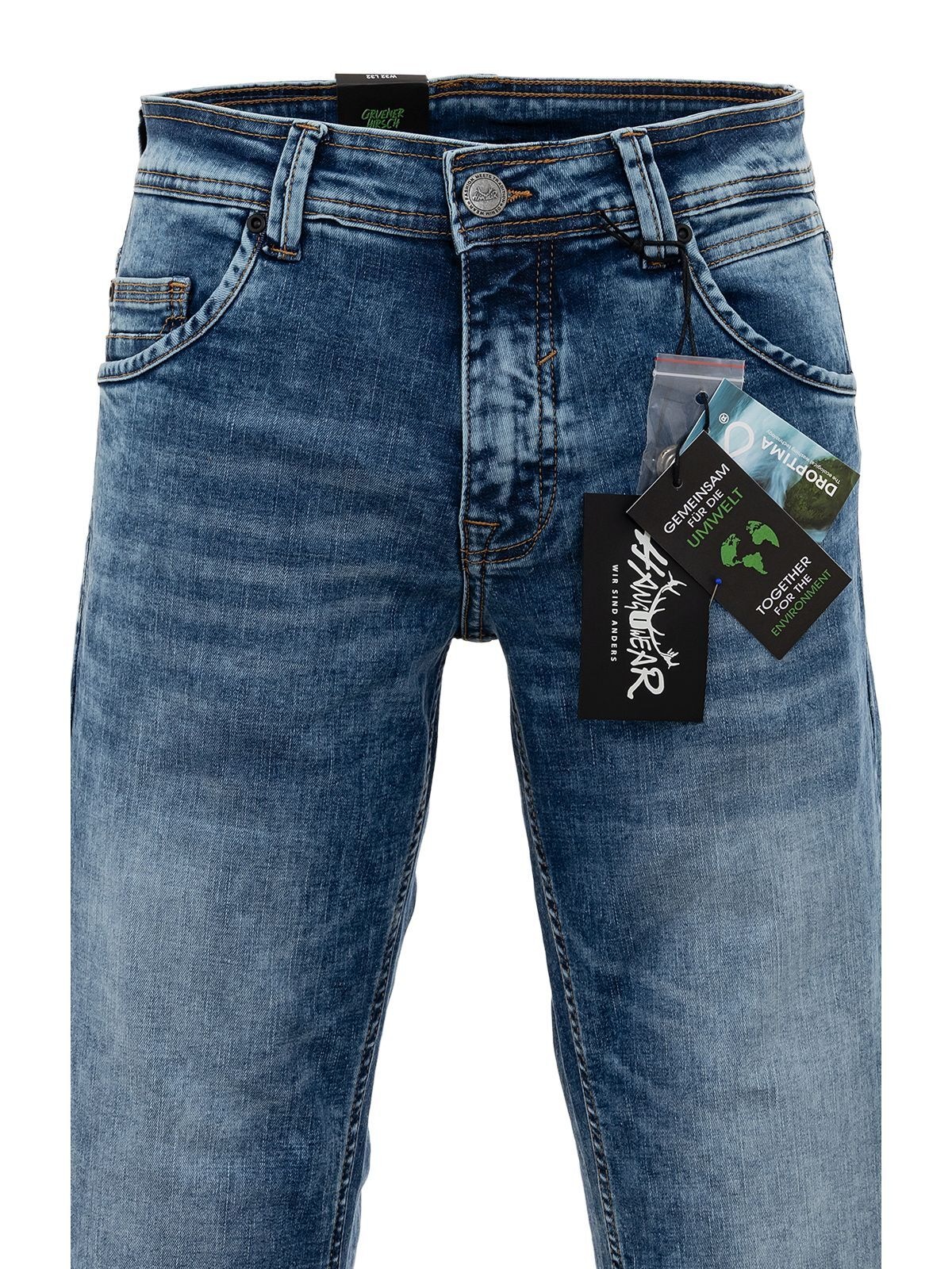 Hangowear Shorts »Hose GRÜNER HIRSCH«