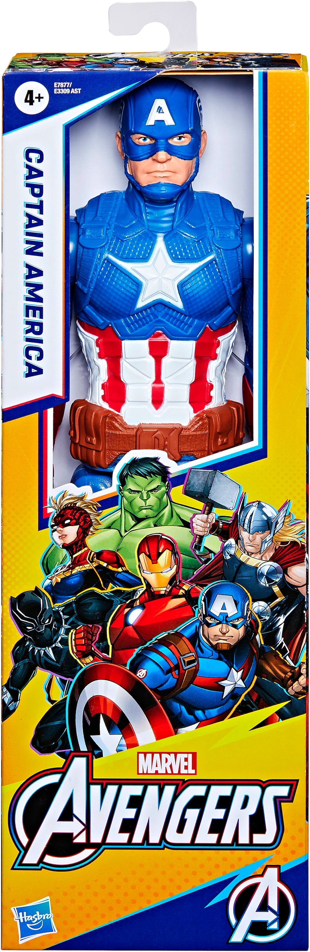 Hasbro Spielfigur »Marvel Avengers, Titan Hero Serie, Captain America«