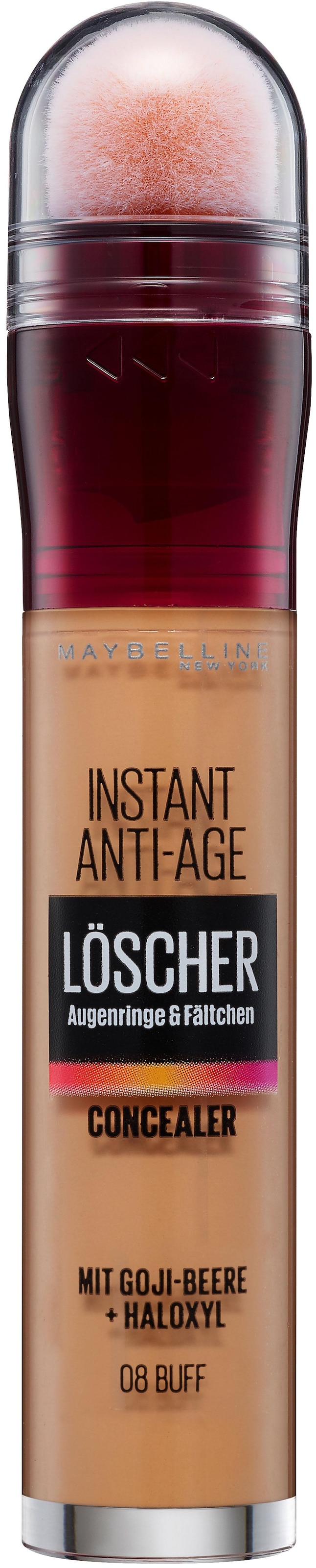 MAYBELLINE NEW YORK Concealer »Instant Anti-Age Effekt«, mit hoher Deckkraft