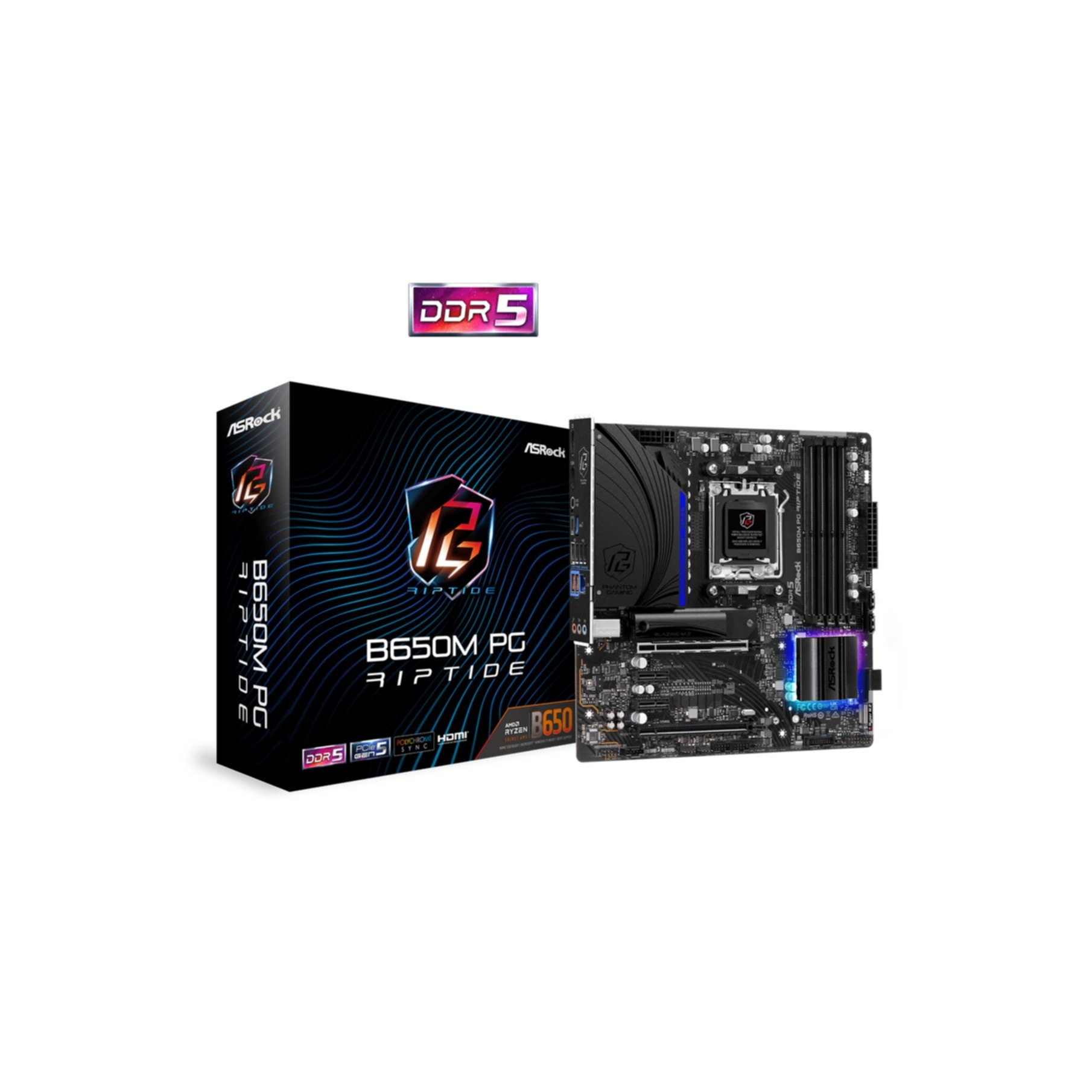 Asrock Mainboard »B650M PG Riptide«