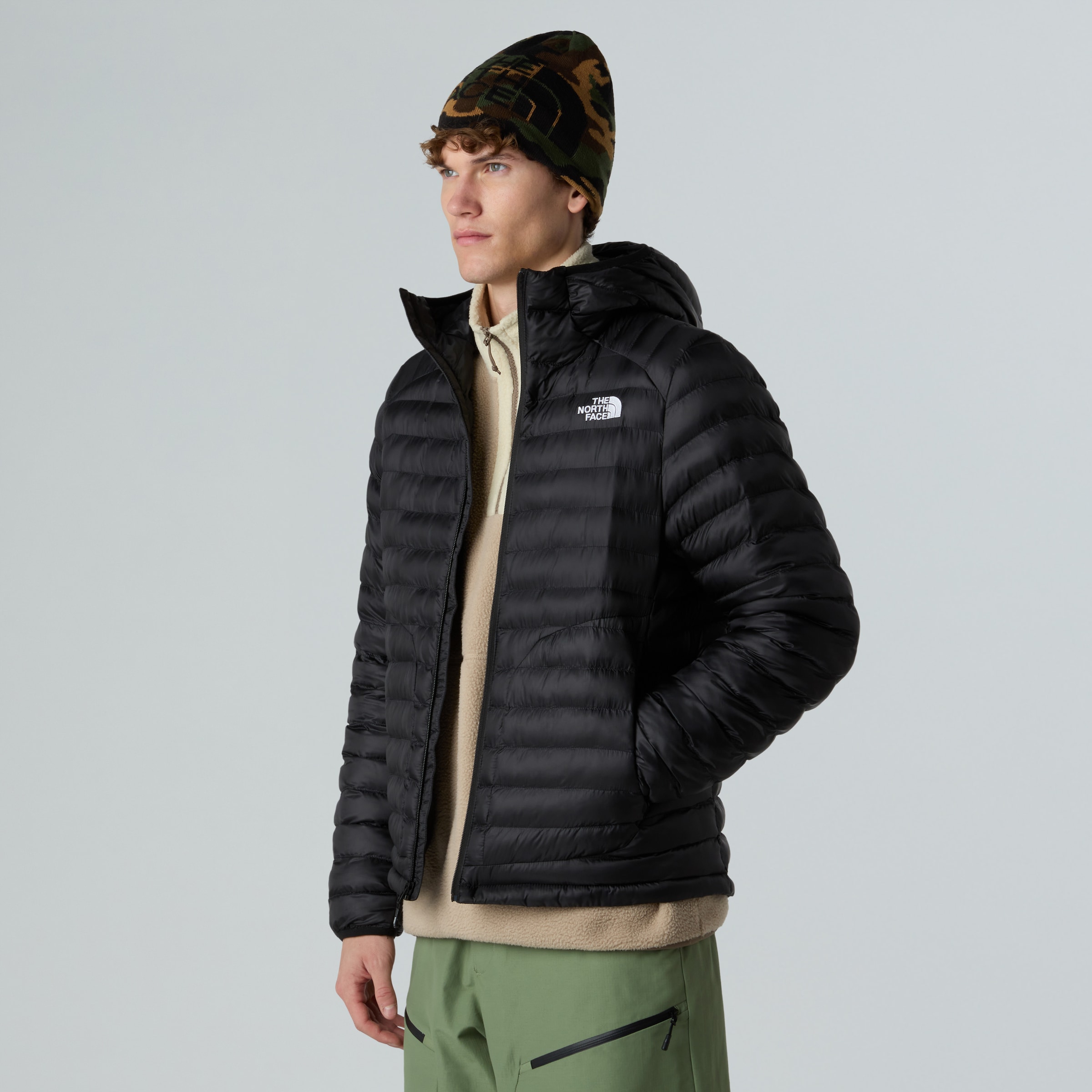 The North Face Steppjacke »M HUILA SYNTHETIC HOODIE« 1 Stk. tlg. Synthetisch isoliert, leicht, wetterfest