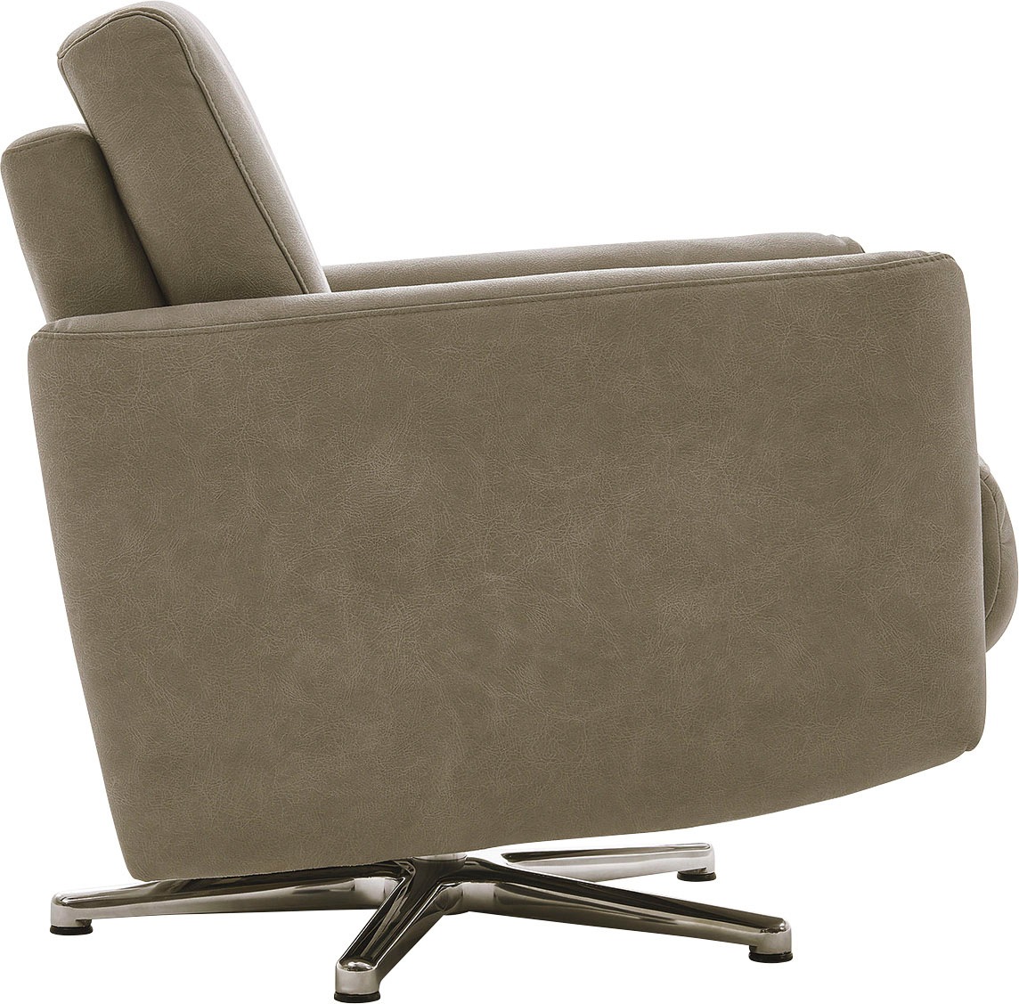 CALIZZA INTERIORS Drehsessel »Lari«, wahlweise mit einsteckbarer Kopfstütze