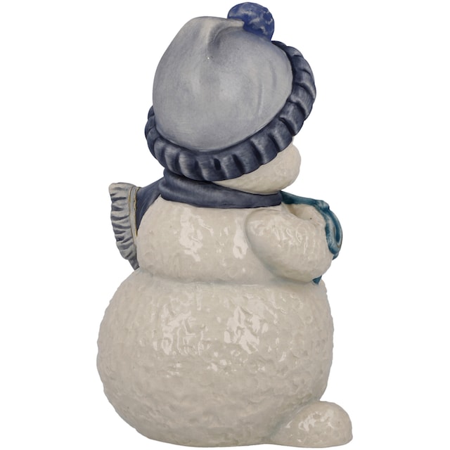 Steingut, Schneemann Schneeflocke bequem Goebel Figur »Weihnachtsdeko«, Meine - kaufen