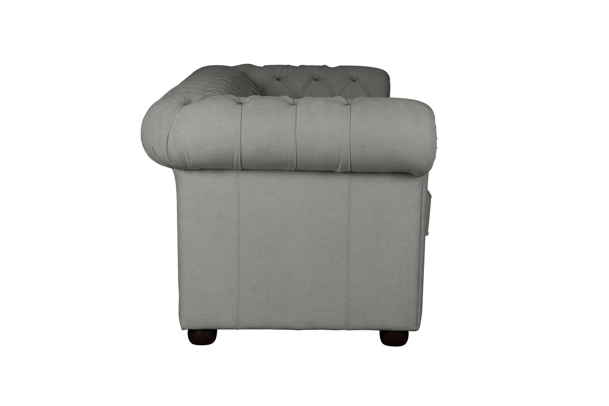 Home affaire 2-Sitzer »CHARENTE, Chesterfield-Sofa, Wellenfederung, Maße: B/T/H: 147/89/74 cm« mit edler Knopfheftung und typischen Armlehnen