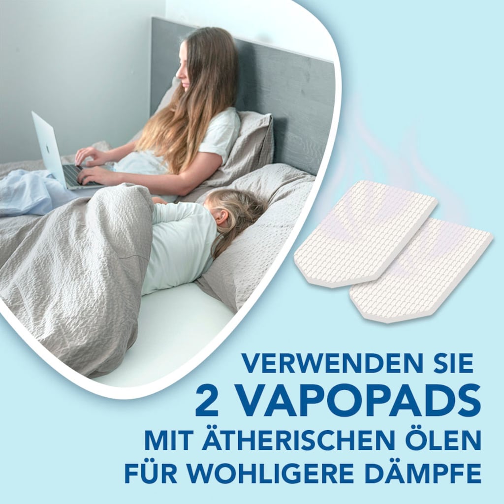 WICK Inhalations-Zusatz »VapoPads Rosmarin & Lavendel - VBR«, (Packung, 7 tlg.)