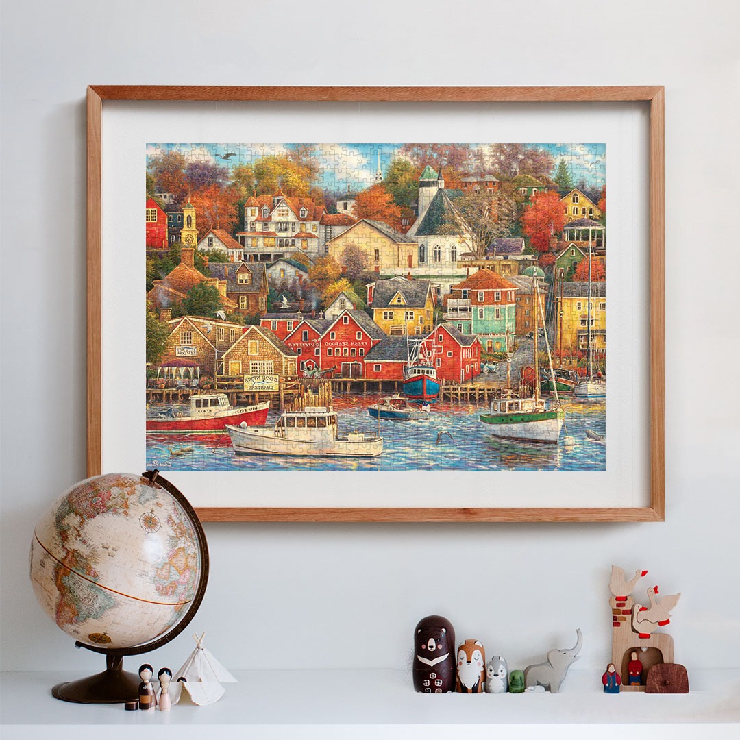 Clementoni® Puzzle »High Quality Collection, Harbor«, Made in Europe