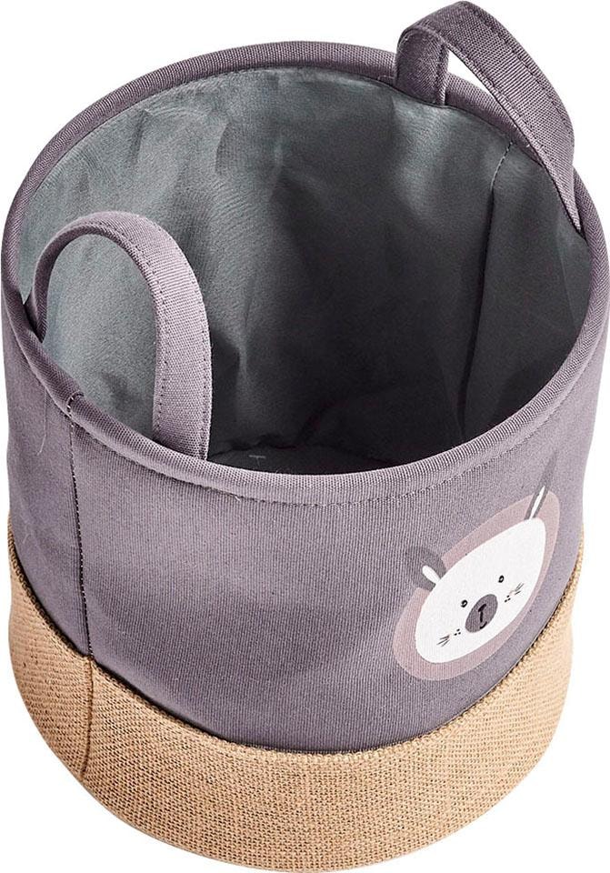 Zeller Present Aufbewahrungskorb »Hase«, (Set, 2 St.), Niedliches Hasen Tiermotiv