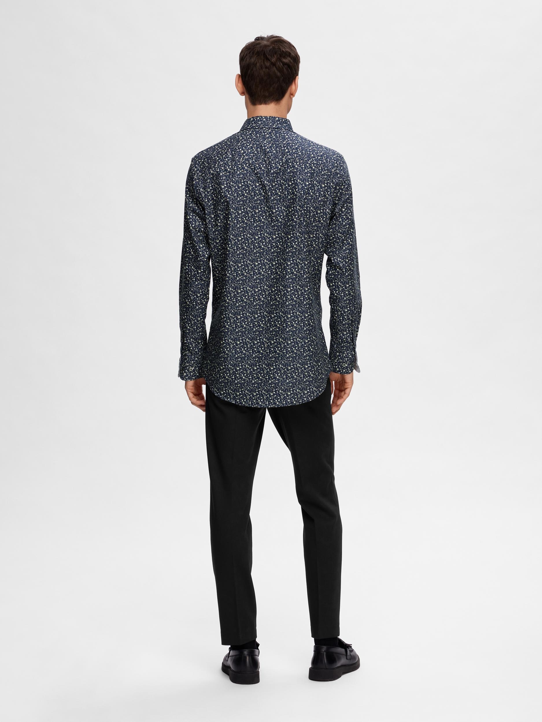 SELECTED HOMME Langarmhemd »SLHSLIMSOHO-DETAIL SHIRT LS NOOS«