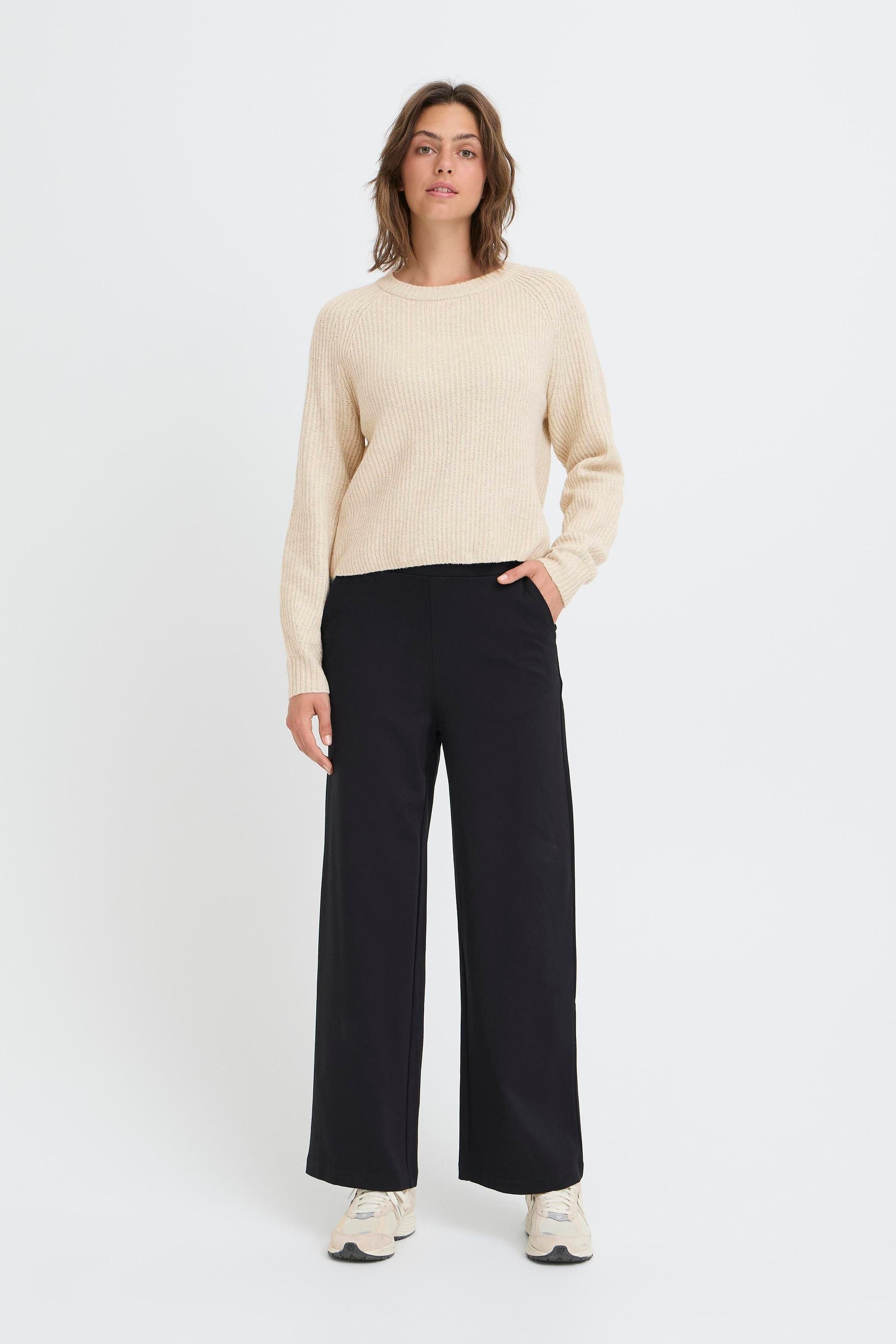 OXMO Strickfleece-Pullover »Strickpullover OXIFANSI«