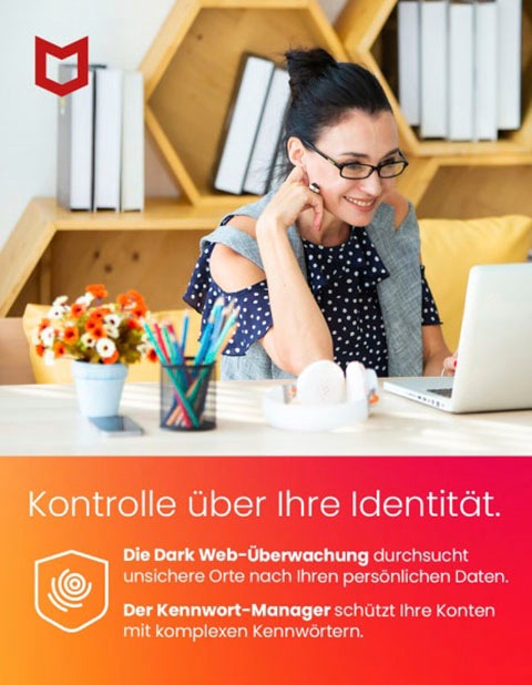 McAfee Virensoftware »McAfee Total Protection, 1-Gerät (Code in a Box)«