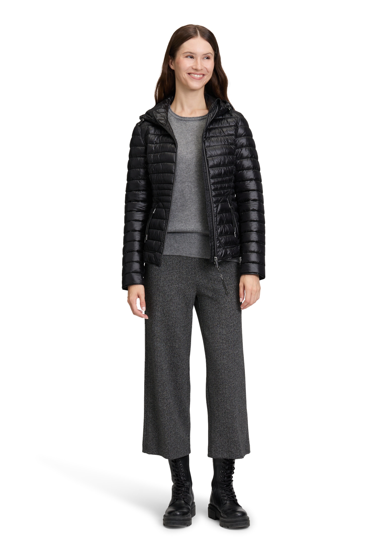 Cartoon Steppjacke »Steppjacke mit Reißverschlusstaschen«