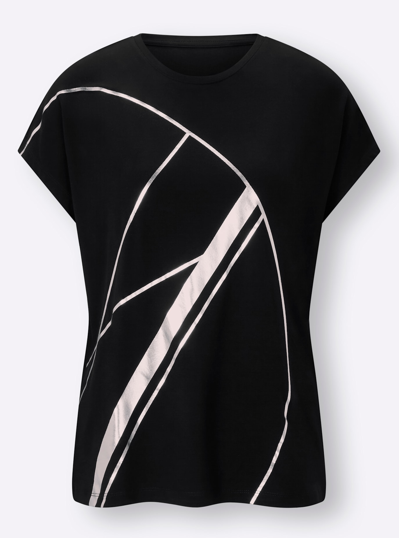 heine Rundhalsshirt »Shirt«, (1 tlg.)