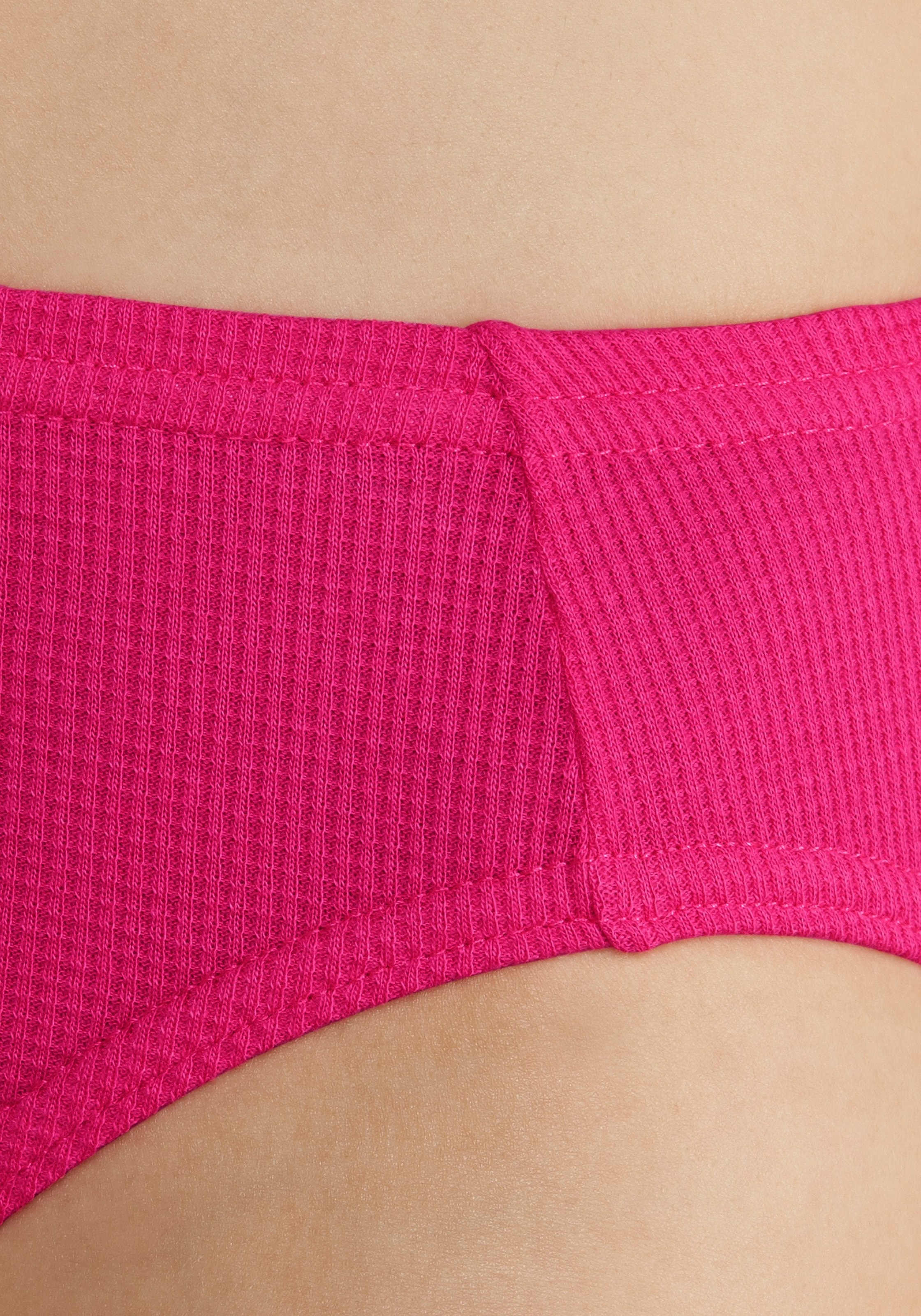 petite fleur Bikinislip, (5er-Pack), aus weicher Pikee-Qualität