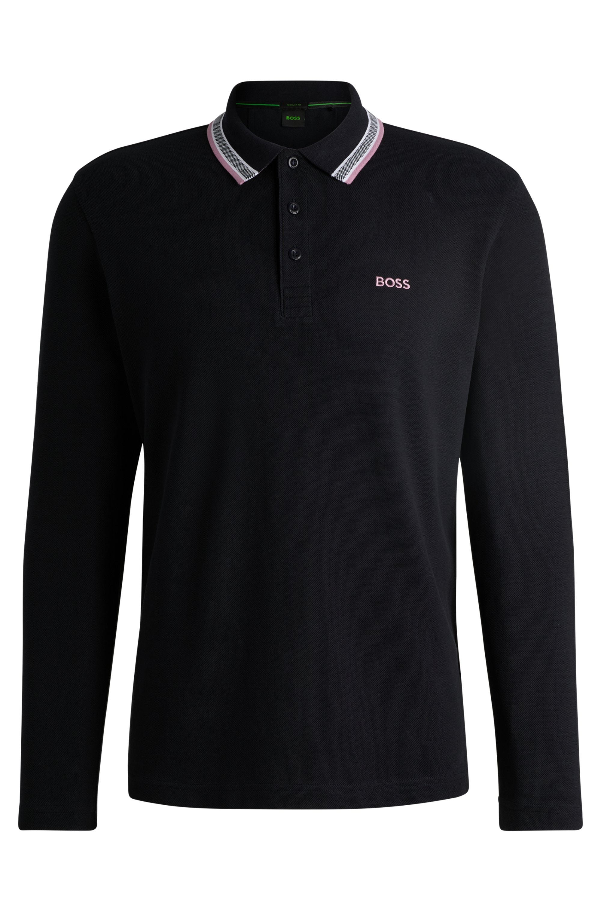 BOSS GREEN Poloshirt »Plisy«, mit Polokragen