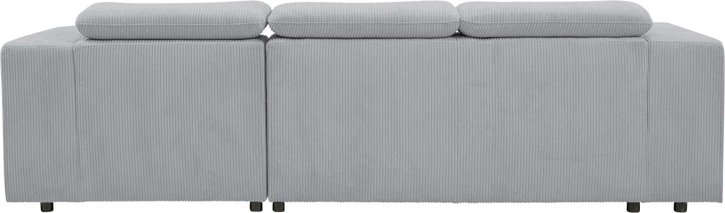 WERK2 Ecksofa »Cherry, modernes Sofa mit Komfortfunktionen, Breite 270cm, L-Form,«, bequem, mit verstellbaren Kopfteilen, Schlaffunktion und Bettkasten