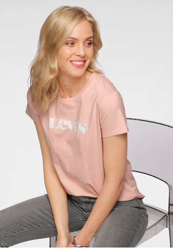Levi's® Rundhalsshirt »The Perfect Tee«, mit Marken-Schriftzug auf der Brust kaufen