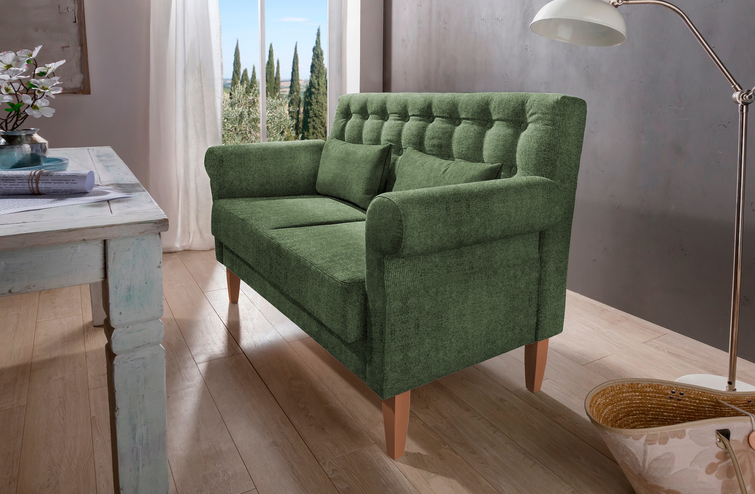 Home affaire Küchensofa »Scalea«, mit Federkern, inkl. Zierkissen kaufen