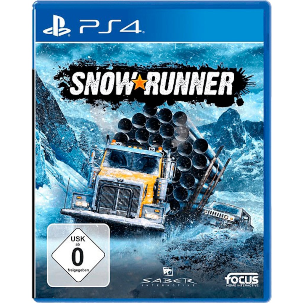 Focus Spielesoftware »SnowRunner: Standard Edition«, PlayStation 4