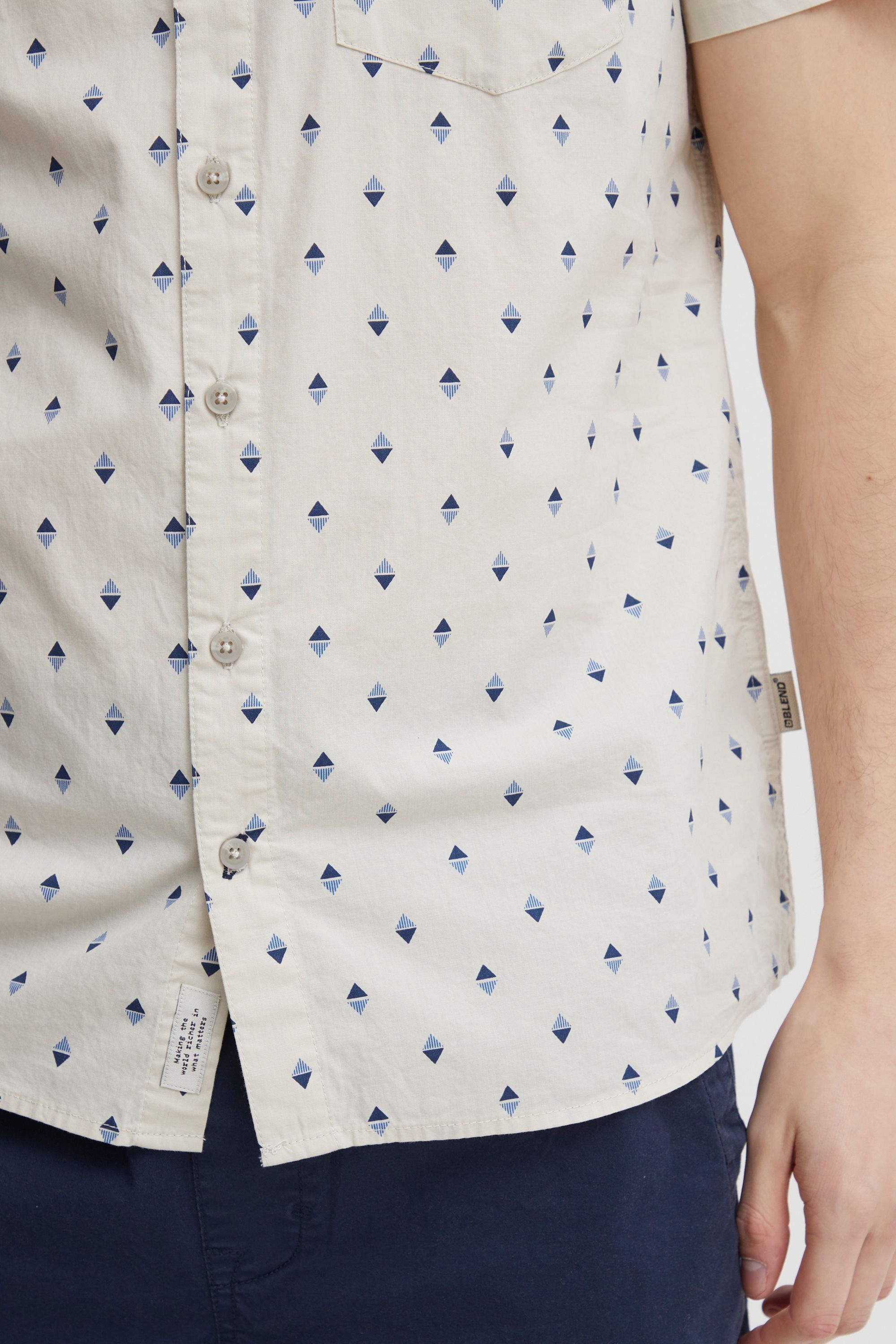 Blend Kurzarmshirt »Kurzarmhemd BHShirt«